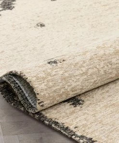 Well Woven Cassino Contemporary Chevron Brown Kilim-Style Rug