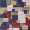 Well Woven Noho Multi Mid-Century Modern Rug Multi Color
