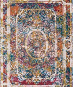 Well Woven Adele Medallion Multi Modern Boho Rug 20" X 31" Oriental & Persian