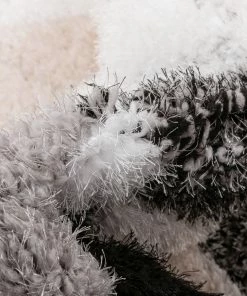 Well Woven Provo Moroccan Trellis Shag Ivory Grey 3D Textured Rug