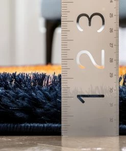 Well Woven Lowry Abstract Waves Shag Multi 3D Textured Rug