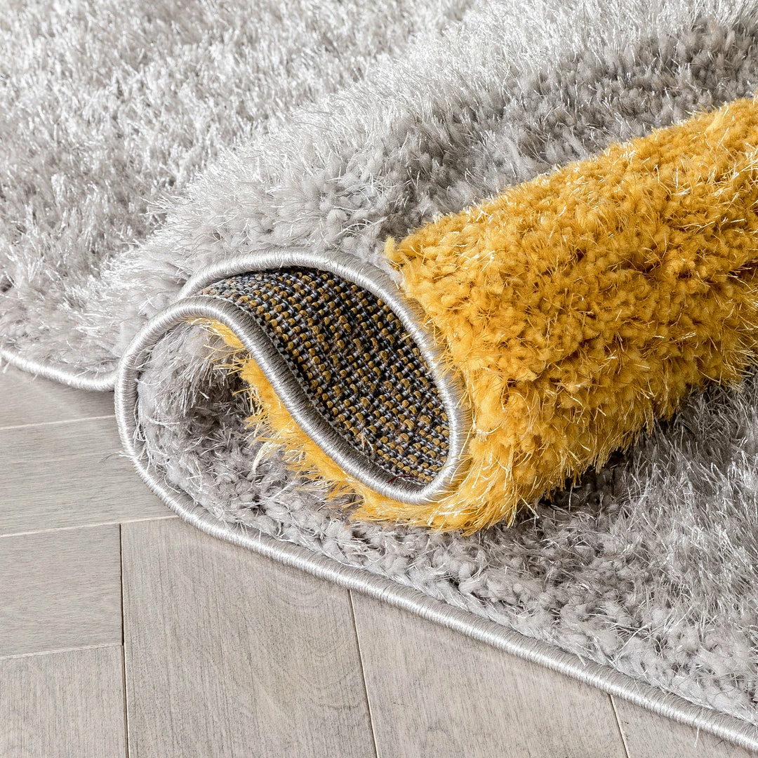 Well Woven Mori Modern Abstract Geometric 3D Textured Shag Yellow Grey Rug 6 Well Woven Mori Modern Abstract Geometric 3D Textured Shag Yellow Grey Rug