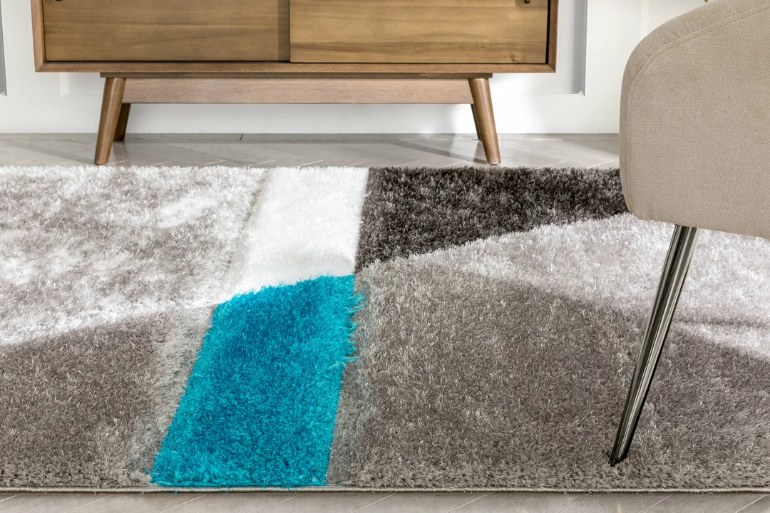 Well Woven Mori Modern Abstract Geometric 3D Textured Shag Grey Blue Rug 11 Well Woven Mori Modern Abstract Geometric 3D Textured Shag Grey Blue Rug