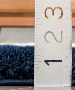 Well Woven Remi Contemporary Geometric Boxes 3D Textured Shag Multi Rainbow Rug