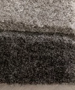 Well Woven Remi Contemporary Geometric Boxes 3D Textured Shag Yellow Grey Rug