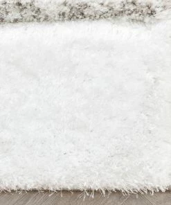 Well Woven Remi Contemporary Geometric Boxes 3D Textured Shag Teal Grey Rug