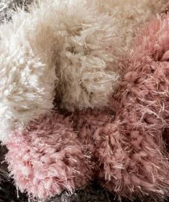 Well Woven Mika Retro Chevron 3D Textured Shag Pink Grey Rug 14 Well Woven Mika Retro Chevron 3D Textured Shag Pink Grey Rug