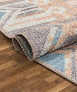 Well Woven Boron Machine Washable Vintage Gabbeh Geometric Pattern Blush Pink Flat-Weave Distressed Rug Global 19 Well Woven Boron Machine Washable Vintage Gabbeh Geometric Pattern Blush Pink Flat-Weave Distressed Rug Global