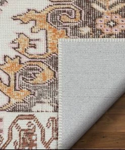 Well Woven Cartago Machine Washable Vintage Medallion Persian Blush Flat-Weave Distressed 5'3" X 7'3" Rug 15 Well Woven Cartago Machine Washable Vintage Medallion Persian Blush Flat-Weave Distressed 5'3