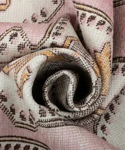 Well Woven Cartago Machine Washable Vintage Medallion Persian Blush Flat-Weave Distressed 5'3" X 7'3" Rug 12 Well Woven Cartago Machine Washable Vintage Medallion Persian Blush Flat-Weave Distressed 5'3