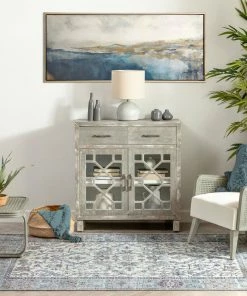 Well Woven Global Macon Machine Washable Vintage Medallion Botanical Border Beige Flat-Weave Distressed 5'3