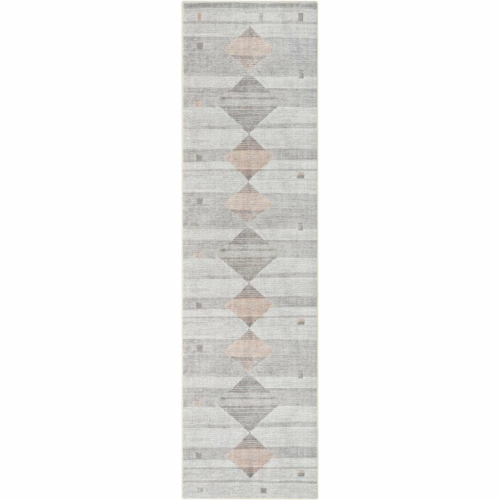 Well Woven Global Argonne Machine Washable Vintage Southwestern Diamond Pattern Grey Flat-Weave Distressed Rug 12 Well Woven Global Argonne Machine Washable Vintage Southwestern Diamond Pattern Grey Flat-Weave Distressed Rug