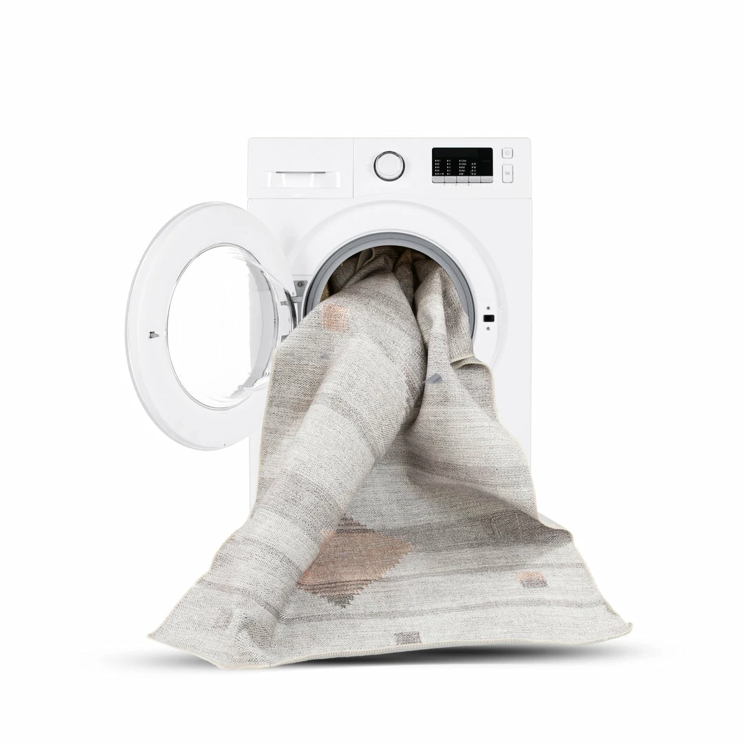 Well Woven Global Argonne Machine Washable Vintage Southwestern Diamond Pattern Grey Flat-Weave Distressed Rug 7 Well Woven Global Argonne Machine Washable Vintage Southwestern Diamond Pattern Grey Flat-Weave Distressed Rug