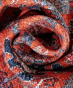 Well Woven Global Daliah Machine Washable Vintage Persian Oriental Red Flat-Weave Rug