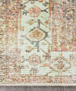 Well Woven Global Ashtyn Vintage Medallion Blush Ivory Persian Rug By Rebecca Propes