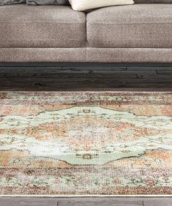 Well Woven Global Ashtyn Vintage Medallion Blush Ivory Persian Rug By Rebecca Propes