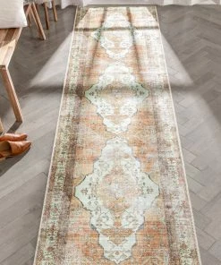 Well Woven Global Ashtyn Vintage Medallion Blush Ivory Persian Rug By Rebecca Propes