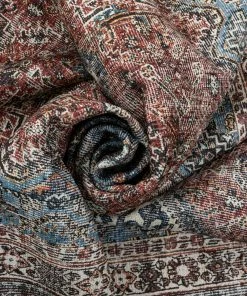 Well Woven Menda Machine Washable Vintage Bohemian Meallion Oriental Blush Flat-Weave Distressed Rug 16 Well Woven Menda Machine Washable Vintage Bohemian Meallion Oriental Blush Flat-Weave Distressed Rug