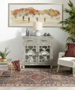 Well Woven Ripon Machine Washable Vintage Medallion Botanical Border Blue Red Flat-Weave Distressed Rug 22 Well Woven Ripon Machine Washable Vintage Medallion Botanical Border Blue Red Flat-Weave Distressed Rug