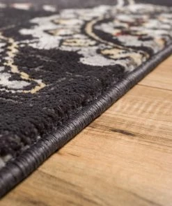 Well Woven Biju Charcoal Vintage Rug