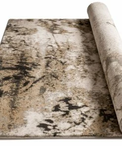 Well Woven 3'x5' Supurasshu Yellow Modern Rug