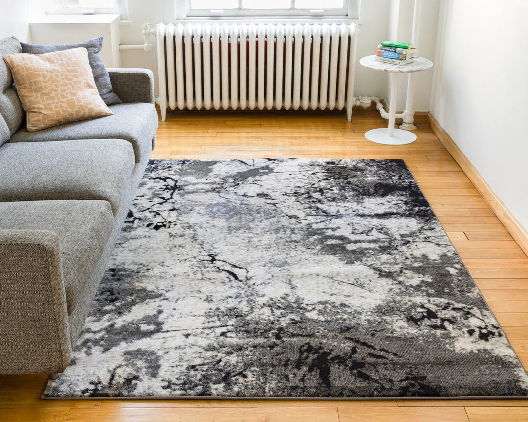 Well Woven Supurasshu Grey Modern Rug 3 Well Woven Supurasshu Grey Modern Rug