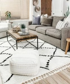 Well Woven Global Patli Moroccan Trellis Ivory Shag Rug 27 Well Woven Global Patli Moroccan Trellis Ivory Shag Rug