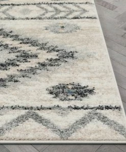 Well Woven Global Prato Tribal Southwestern Geometric Blue Rug 16 Well Woven Global Prato Tribal Southwestern Geometric Blue Rug