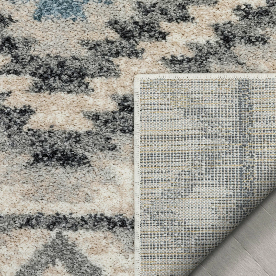 Well Woven Global Prato Tribal Southwestern Geometric Blue Rug 6 Well Woven Global Prato Tribal Southwestern Geometric Blue Rug