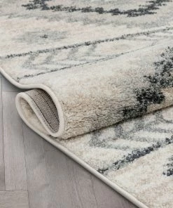 Well Woven Prato Tribal Southwestern Geometric Grey Rug 15 Well Woven Prato Tribal Southwestern Geometric Grey Rug