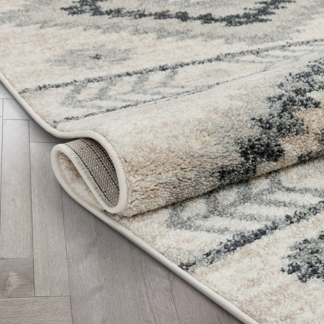 Well Woven Prato Tribal Southwestern Geometric Grey Rug 7 Well Woven Prato Tribal Southwestern Geometric Grey Rug