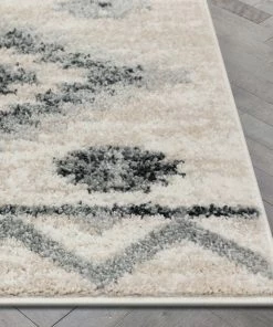 Well Woven Prato Tribal Southwestern Geometric Grey Rug 16 Well Woven Prato Tribal Southwestern Geometric Grey Rug