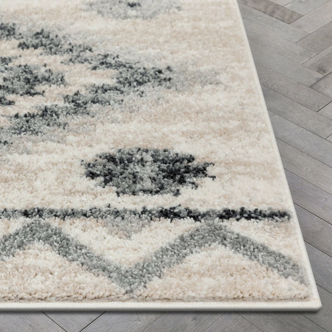 Well Woven Prato Tribal Southwestern Geometric Grey Rug 8 Well Woven Prato Tribal Southwestern Geometric Grey Rug