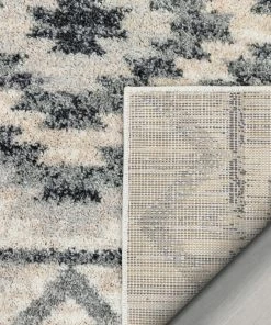 Well Woven Prato Tribal Southwestern Geometric Grey Rug 14 Well Woven Prato Tribal Southwestern Geometric Grey Rug