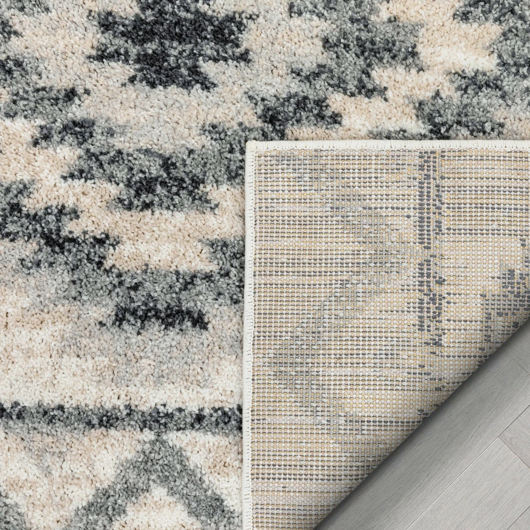 Well Woven Prato Tribal Southwestern Geometric Grey Rug 6 Well Woven Prato Tribal Southwestern Geometric Grey Rug