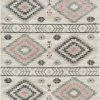 Well Woven Prato Tribal Southwestern Geometric Pink Rug Global