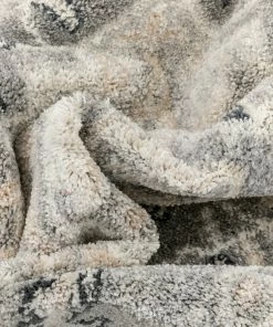 Well Woven Forti Perisan Medallion Botanical Border Grey Rug 11 Well Woven Forti Perisan Medallion Botanical Border Grey Rug