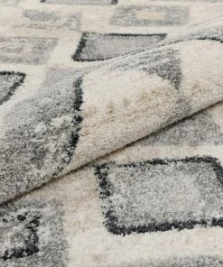 Well Woven Global Asti Moroccan Diamond Pattern Beige Rug