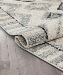 Well Woven Global Asti Moroccan Diamond Pattern Beige Rug