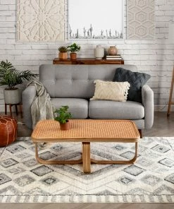 Well Woven Global Asti Moroccan Diamond Pattern Beige Rug