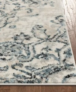 Well Woven Carpi Vintage Bohemian Medallion Blue Rug