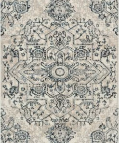Well Woven Carpi Vintage Bohemian Medallion Blue Rug