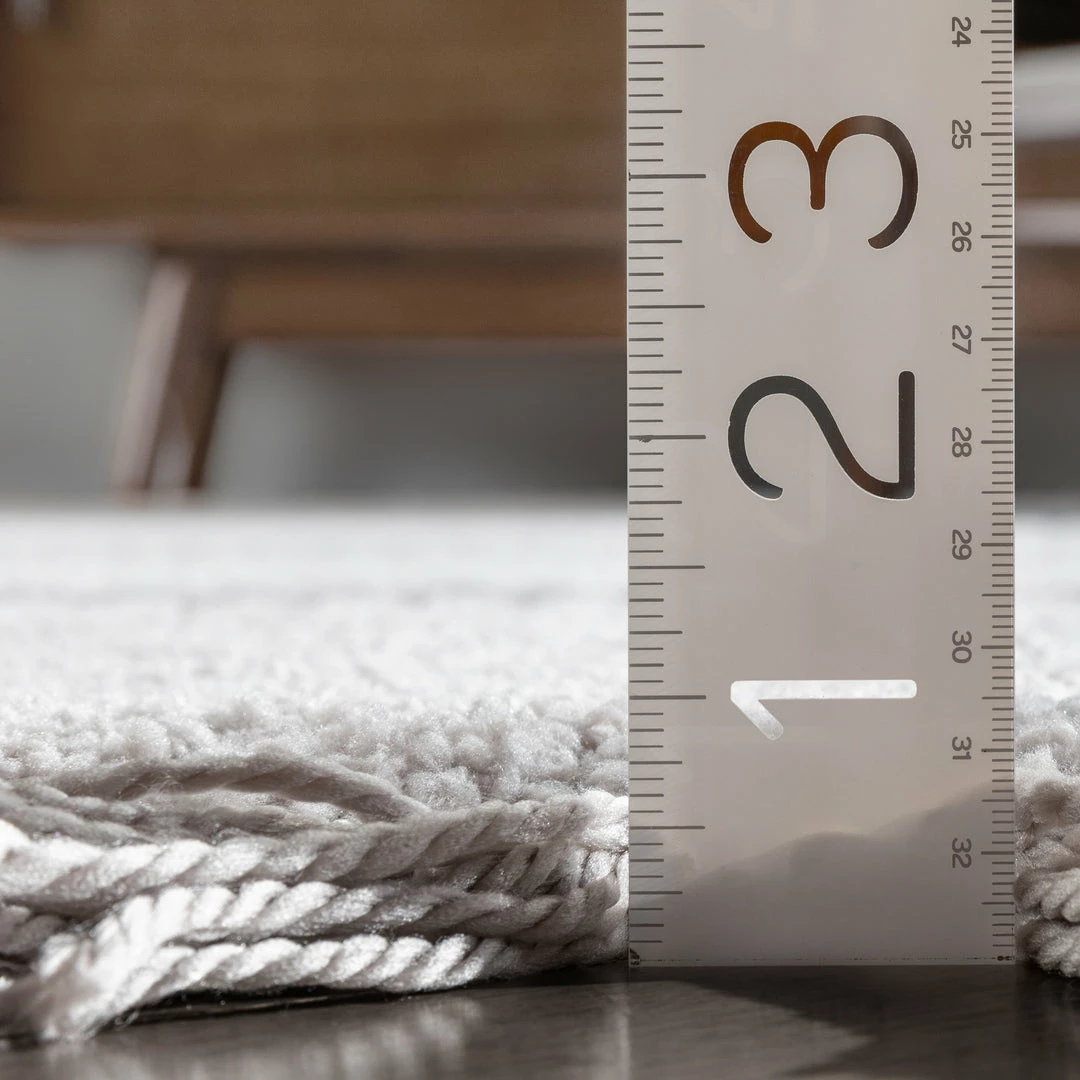 Well Woven Pike Geometric Textured Taupe Ivory Ultra Soft High-Low Shag Rug 12 Well Woven Pike Geometric Textured Taupe Ivory Ultra Soft High-Low Shag Rug