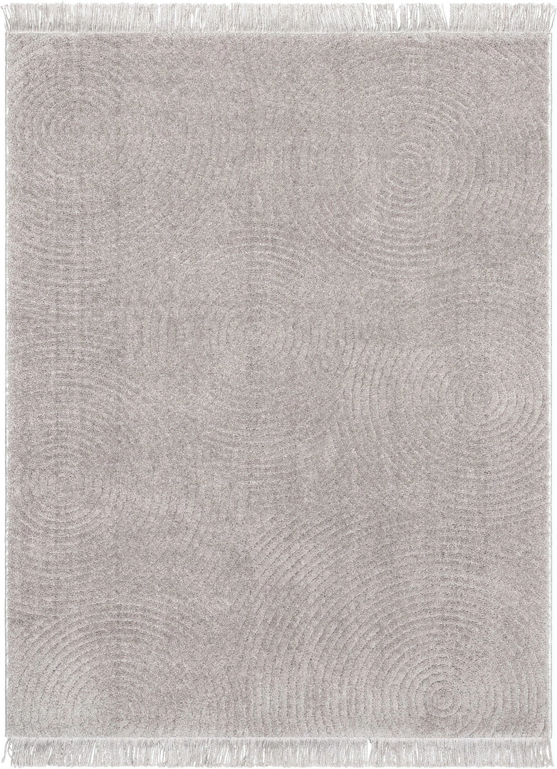 Well Woven Pike Geometric Textured Taupe Ivory Ultra Soft High-Low Shag Rug 2 Well Woven Pike Geometric Textured Taupe Ivory Ultra Soft High-Low Shag Rug