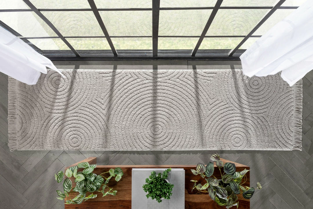 Well Woven Pike Geometric Textured Taupe Ivory Ultra Soft High-Low Shag Rug 13 Well Woven Pike Geometric Textured Taupe Ivory Ultra Soft High-Low Shag Rug