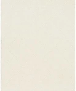 Well Woven Global Firth Moroccan Trellis Textured Ivory Ultra Soft High-Low Shag Rug