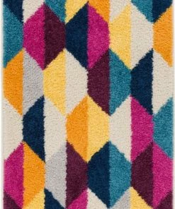 Well Woven Lafayette Multi Mid-Century Modern Rug