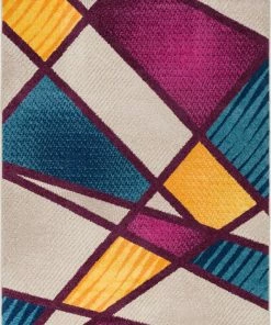 Well Woven Broadway Multi Mid-Century Modern Rug Geometric