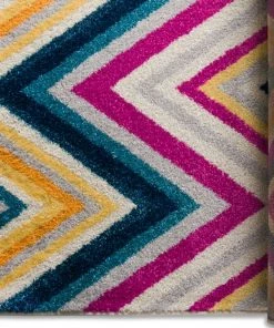 Well Woven Soho Multi Mid-Century Modern Rug Geometric