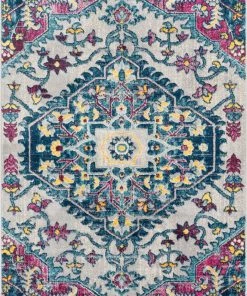 Well Woven Gwendolyn Multi Bohemian Oriental Medallion Rug